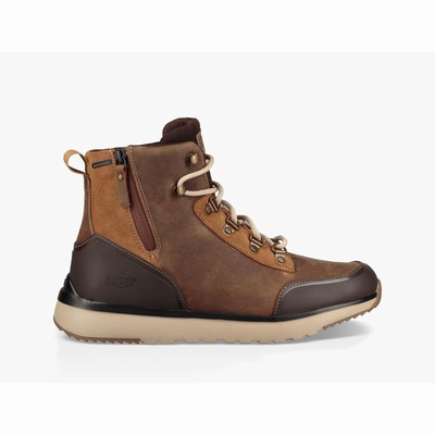 Botas UGG Caulder Homem Marrom | PT-EFABM